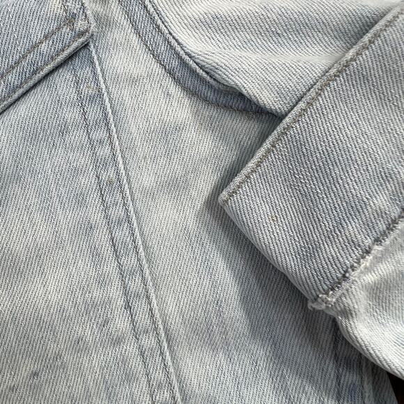 Citizens of Humanity Borderline Light Wash Denim Jacket Jean Jacket - Picture 5 of 8